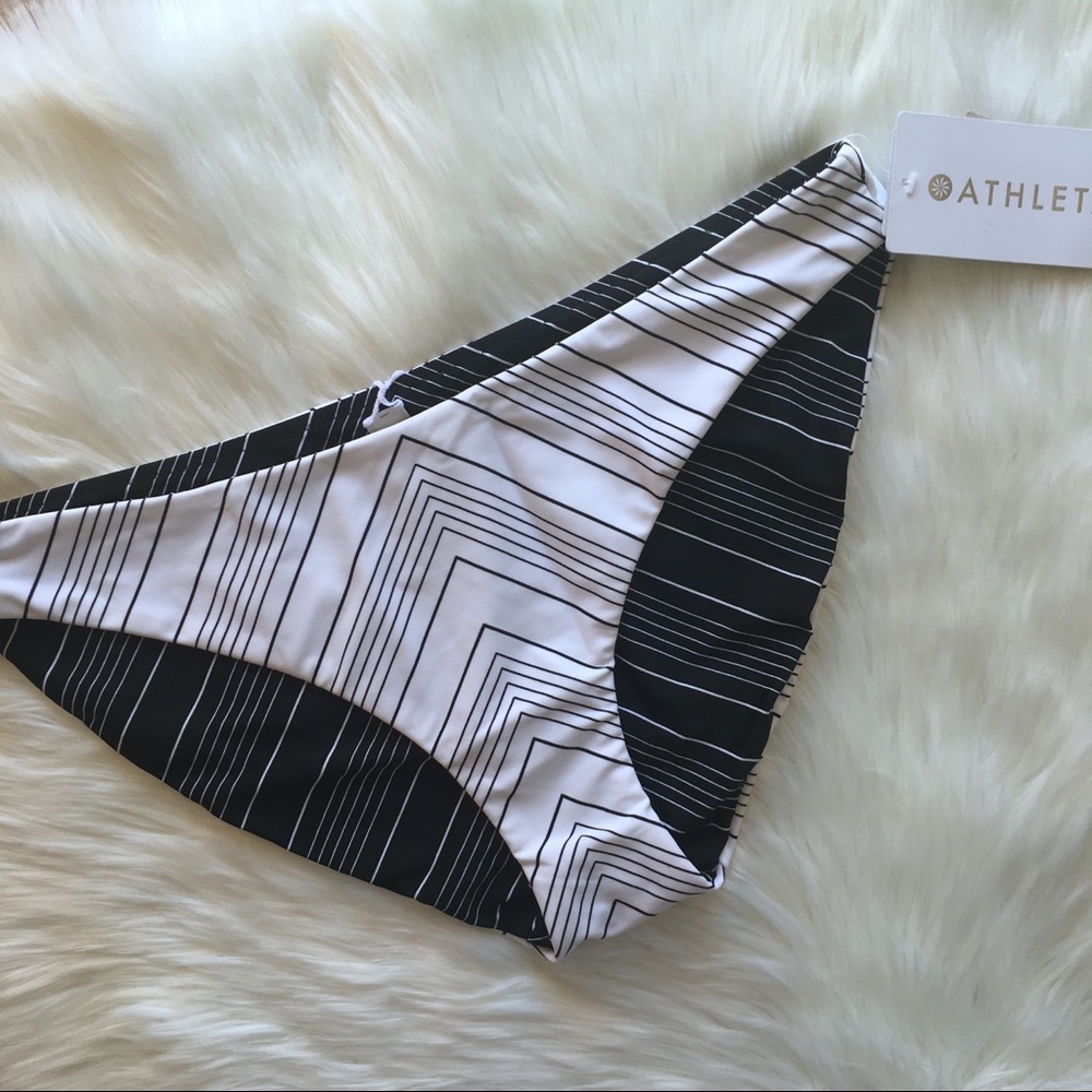 ATHLETA | Chevron Reversible Bikini Bottom XL